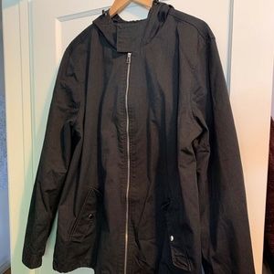 FIVE FOUR Los Angeles Mens Jacket Hooded Size XL